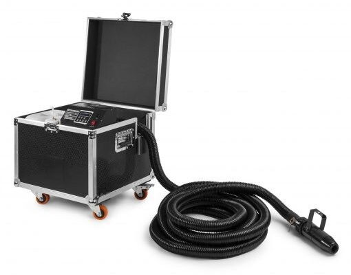 Snow Machine (60′ hose and DMX controlled Panning nozzle)